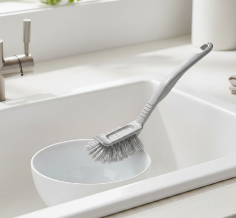 Addis Jumbo Washing Up Dish Brush | Metallic Grey