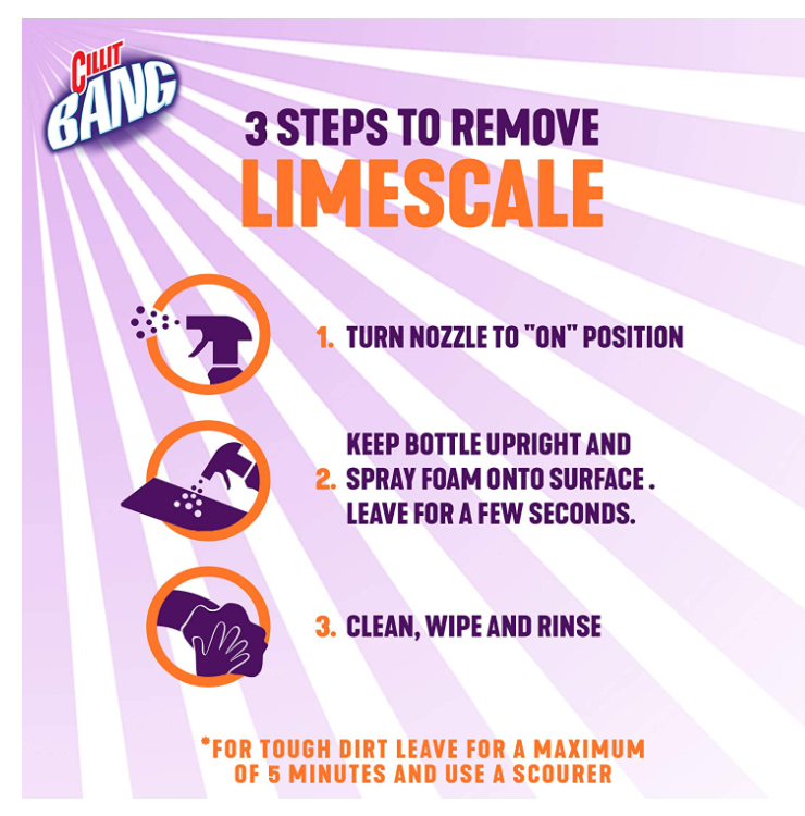 Cillit Bang Limescale Remover Cleaner 750ml