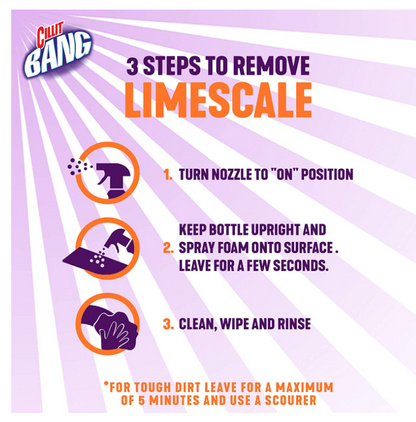 Cillit Bang Limescale Remover Cleaner 750ml