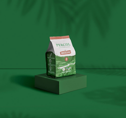 Percol Fairtrade All Day Americano Ground Coffee 200g - UK BUSINESS SUPPLIES