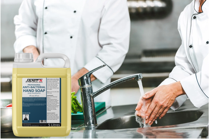 Janit-X Professional Anti-Bacterial Hand Soap 5L Fragrance Free for Food Handling