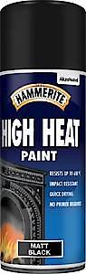 Hammerite 400ml High Heat Paint Aerosol - Black