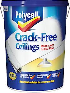 Polycell Cfcsm5L 5L Crack-Free Ceilings Smooth Matt