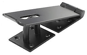 Hd Safety Hasp & Staple Black