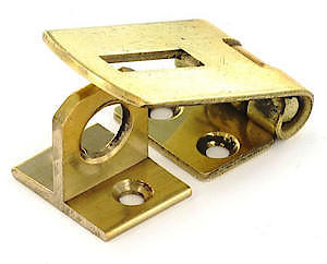 Sec Hasp+Staple Brass 75Mm S1464