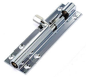 Sec Chrome Door Bolt 75Mm S1534*