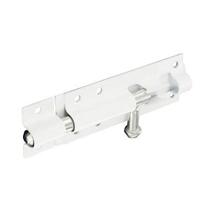 Tower Bolt White 150Mm S1599