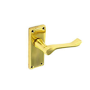 Securit Vic. Scroll Latch Hdls 105Mm, Gold