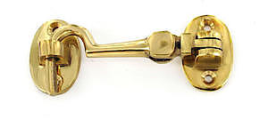Brass Cabin Hook Silent 75Mm