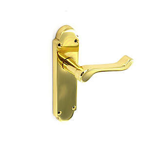 R/Mond Latch Handles Brass S2821