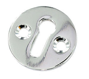 Sec Plain Escutcheon Brass S2944