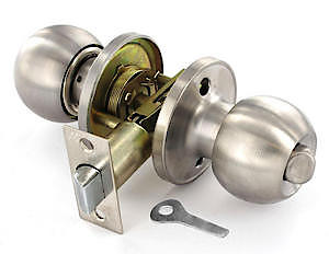 Securit Stainless Steel Privacy Knob Set - 60Mm/70Mm