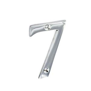 Securit S2967 Chrome Numeral No:7 75Mmm