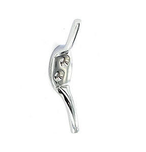 Chrome Cleat Hook 75Mm S2989