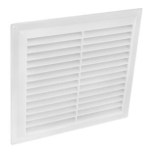 Sec 9X9 Louvre Vent Wht S3259