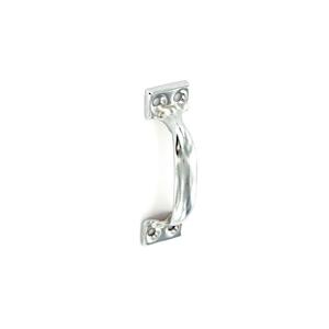 Securit Face Fix Pull Handles (2) - Zp 100Mm