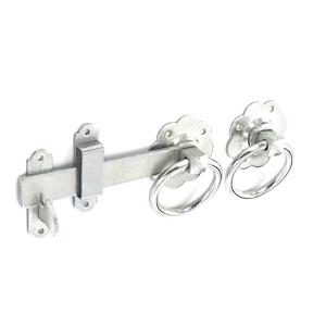 Securit Sec Ring Gate Latch Galv S5138, Zinc, 21.9 X 19.4 X 2.9