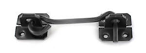 Securit Wire Cabin Hook Black 150Mm