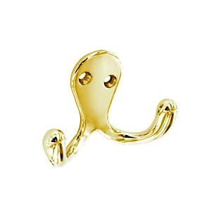 Securit S6109 Double Robe Hook Eb 70Mm X2
