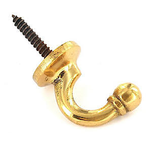 Securit Brs Tieback Hook Ballendxl S6504