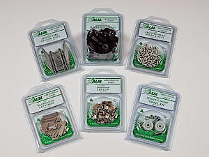 Alm Aluminium Greenhouse Lap Clips (Pack 50) - Gh002
