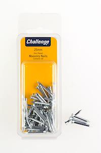 Shaw Challenge Masonry Nails 25Mm Clam