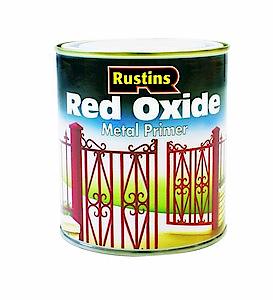 Rustins Red Oxide Metal Primer 1 Litre Rusromp1L