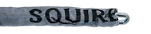 Henry Squire  Hardened Steel Security Chain With Grey Sleeve, 900 Mm Chain