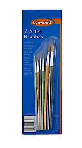Artists Brushes 6 Pack