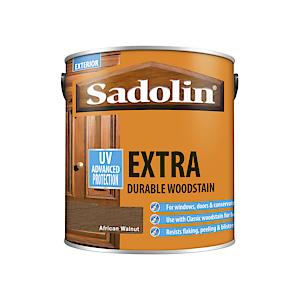 Sadolin Extra Durable Woodstain 2.5Lt - African Walnut