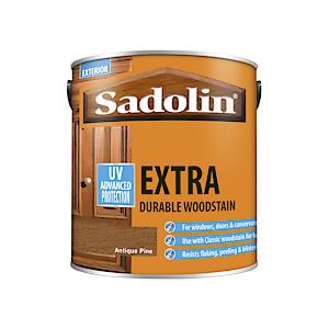 Sadolin Extra Durable Woodstain 2.5Lt - Antique Pine
