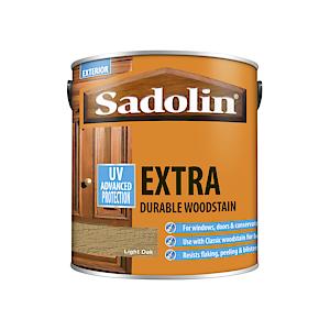 Sadolin Extra Durable Woodstain 2.5Lt - Light Oak