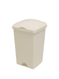 Addis 50 Litre Linen Lift Top Bin with Foot Plate