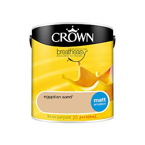 Crown Retail Core Emulsion Matt Egyptian Sand 2.5 L