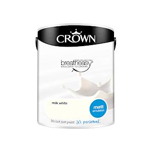 Crown Retail Core Emulsion Matt Milk White 5 L