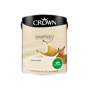 Crown Retail Core Emulsion Silk Ivory Cream 5 L
