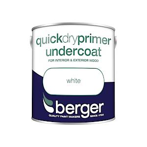 Berger Brilliant White Quick Drying Primer Paint - 2.5L Litre