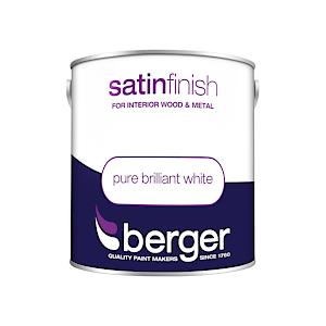 Berger Satin Sheen 2.5Lt Brilliant White