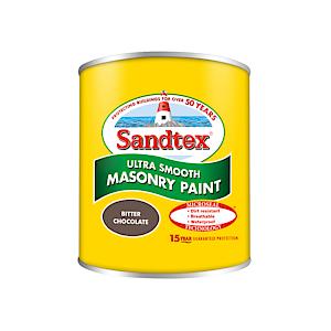SANDTEX MICROSEAL SMOOTH MASONRY PAINT BITTER CHOC 150ML