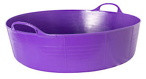 Red Gorilla Tubtrug Purple Flexible Large 35L Shallow.