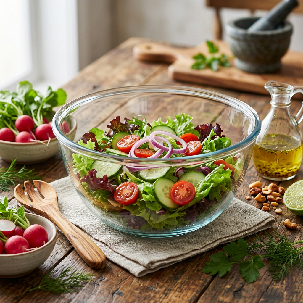 Pyrex Glass Mixing Bowl | 1 x 2 Litres Bowl
