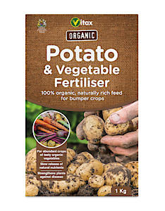 Vitax Organic Potato & Vegetable Fertiliser 3 x 1kg
