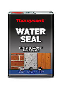 Ronseal Thompsons One Coat Water Seal 5 Litre Clear | Walls and Out Building Protection