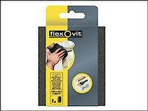 Flexovit Fx63642556852 Sanding Sponge, Fine/Medium