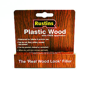Rustins Plastic Wood Oak