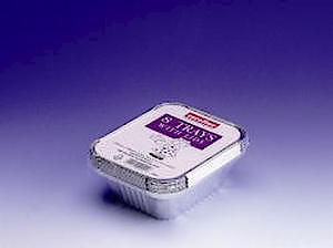 Foil tray & lid 16oz x8 CP1