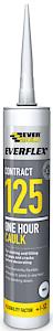 Sika Everbuild Everflex 125 One Hour Cartridge - 125C3, White, 300 Ml