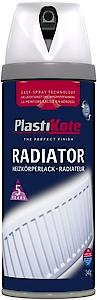 PlastiKote Twist & Spray Radiator Gloss White 400ml
