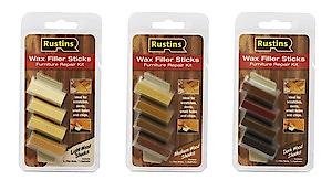 Rustins Swsmed Wax Repair Sticks - Dark