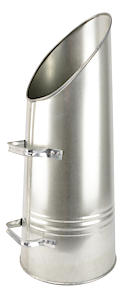 Manor Fireside Dorset Hod| Galvanised Steel | Height 54cm | Dual Handle | Coal Carrier